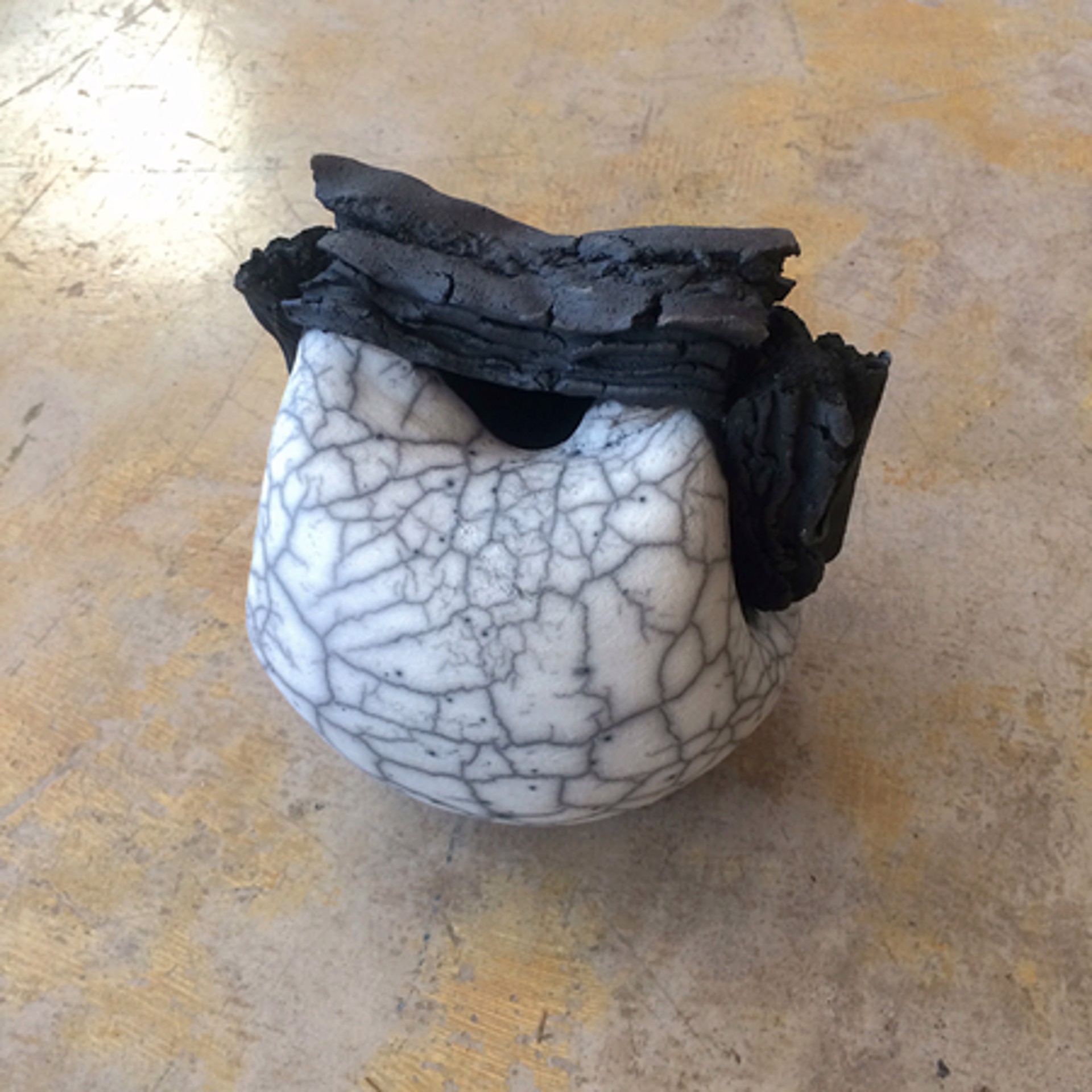 Naked Raku 2 By Jeffrey Perkins Art One Gallery Inc