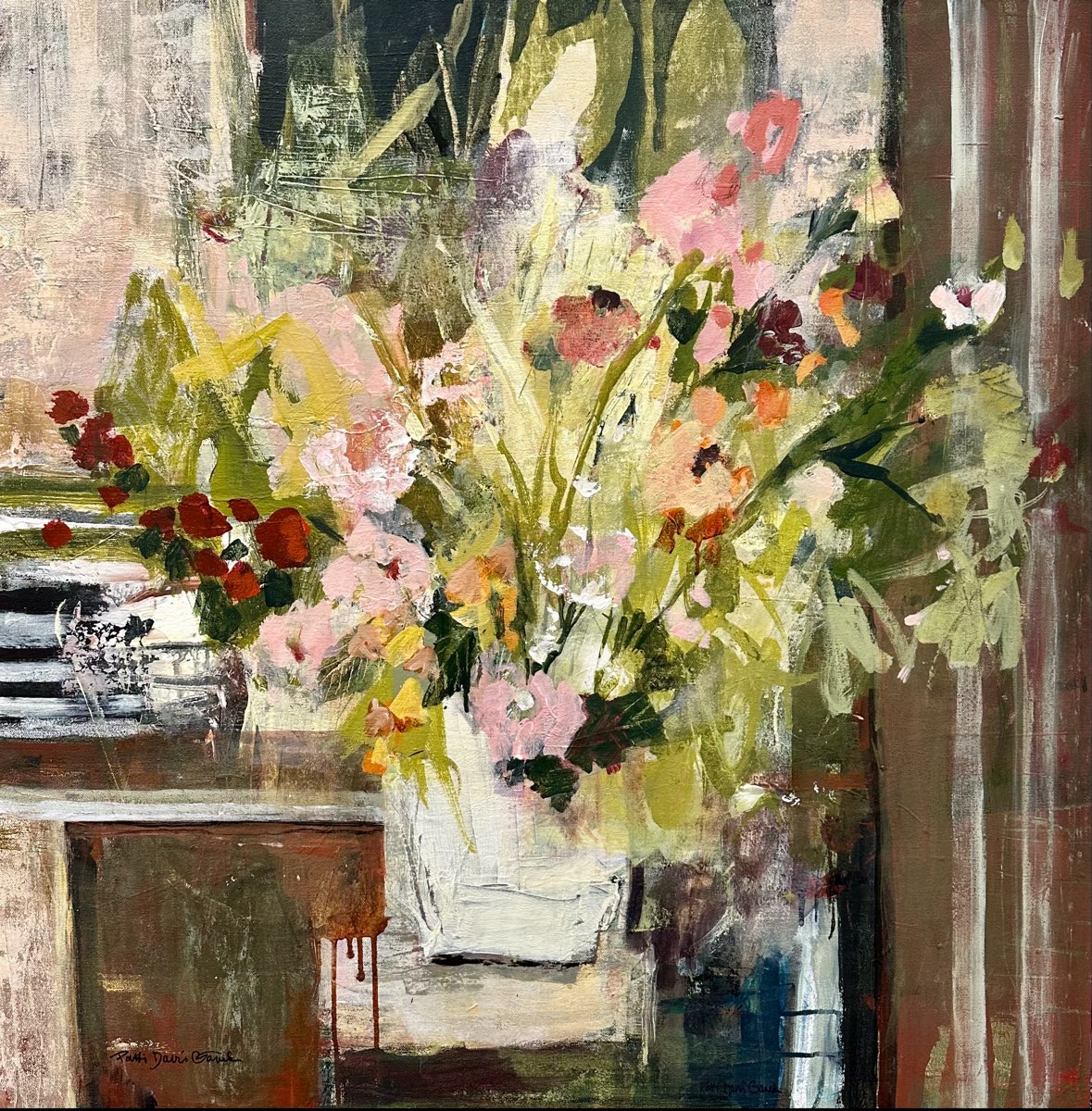 Patterns and Flowers by Patti Ganek ArtCloud