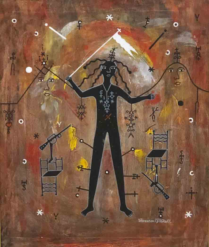 Baron Samedi #1FC by Stivenson Magloire (Haitian, 1963-1994) | ArtCloud