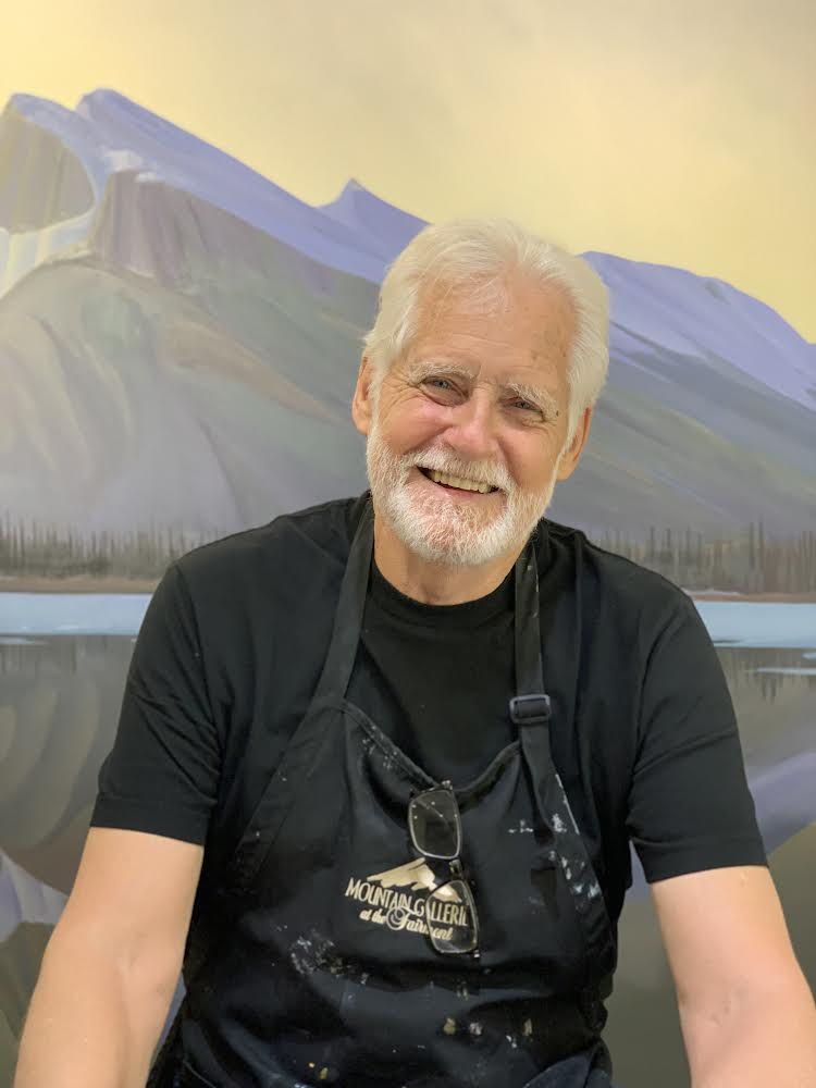 Artist in Residence | Kenneth Harrison | Banff | Mountain Galleries