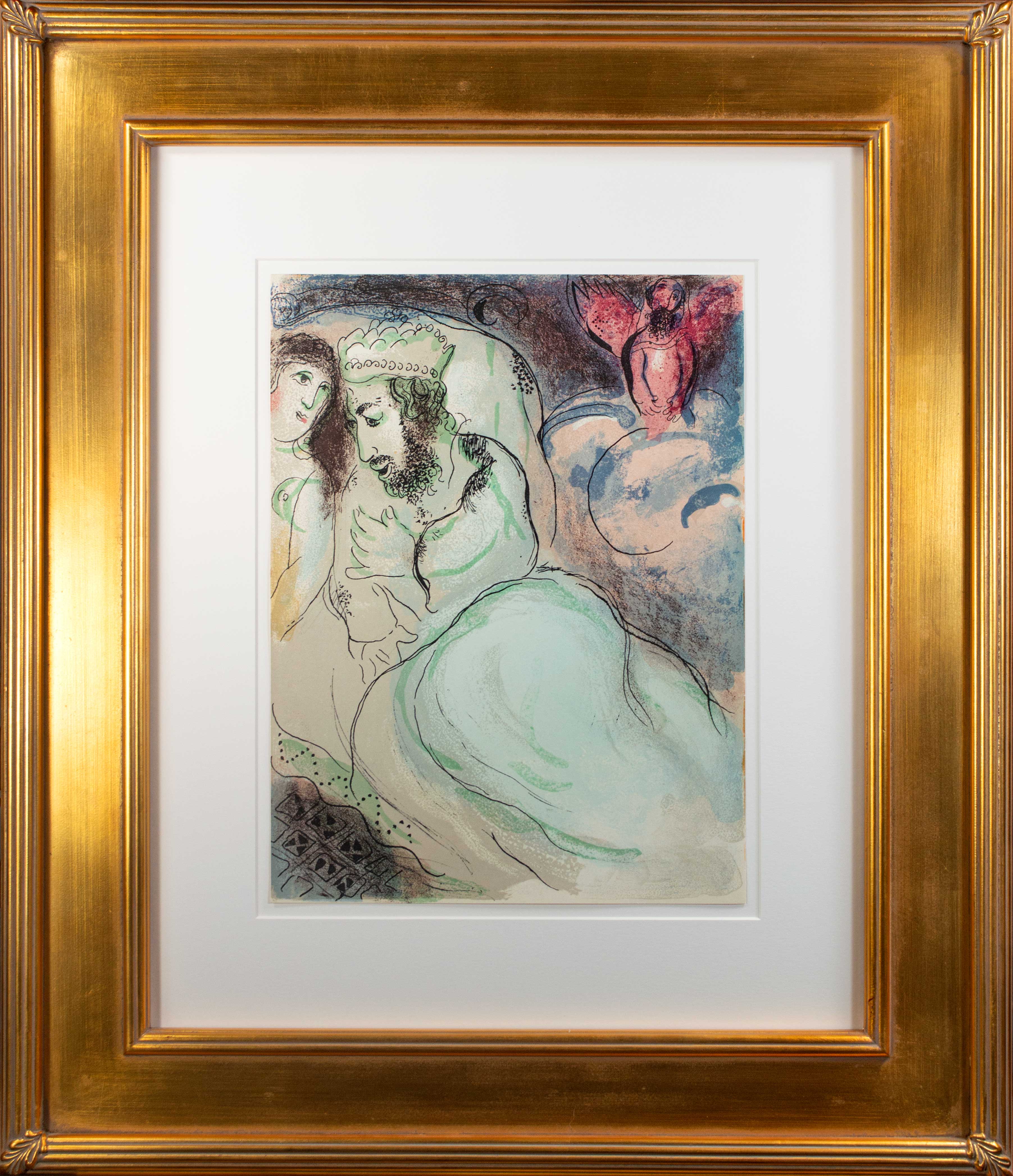 Sara et Abimelech (Sarah and Abimelech), M 239/262 by Marc Chagall ...