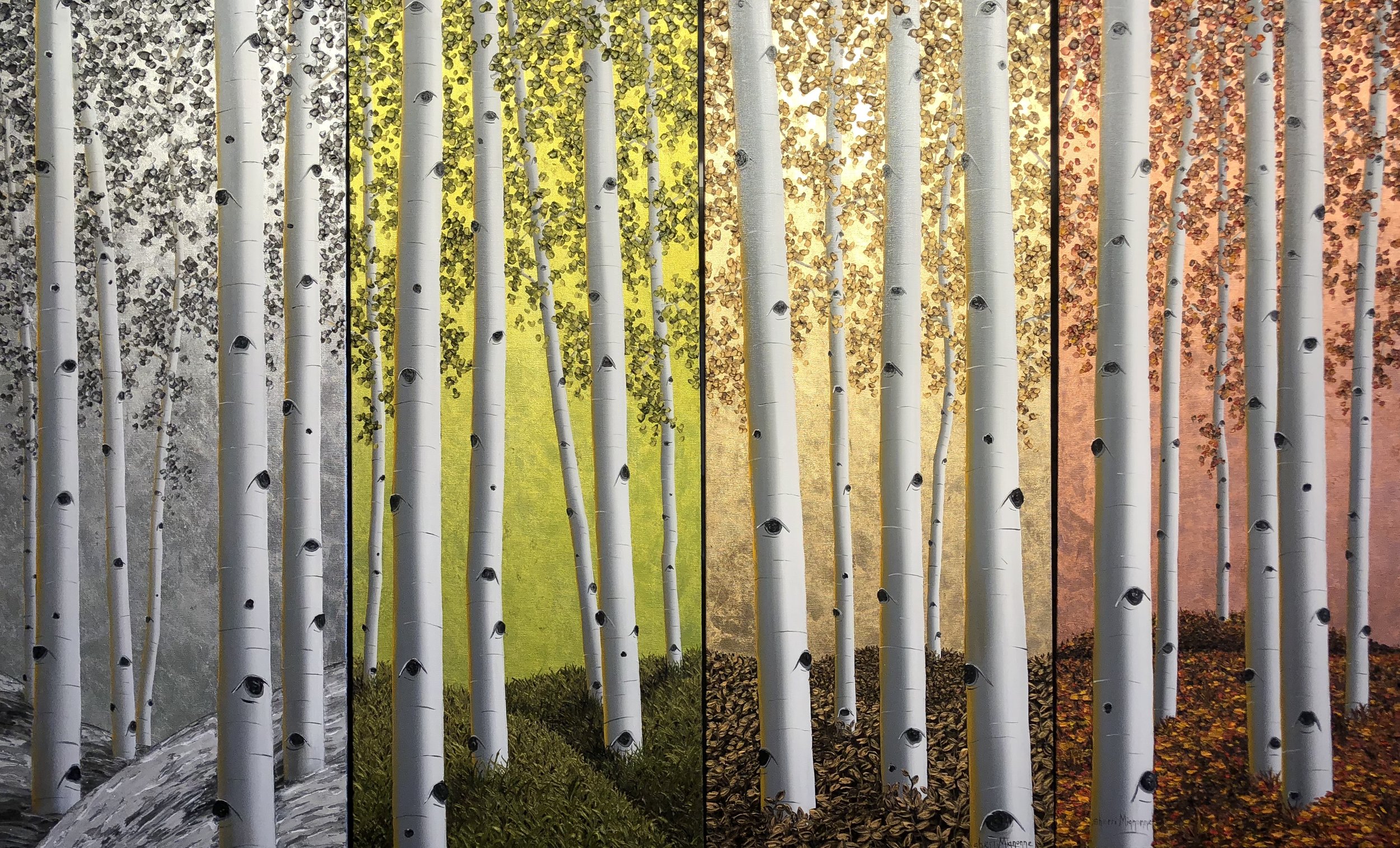 Seasons of Creede 4 40x16 Panels