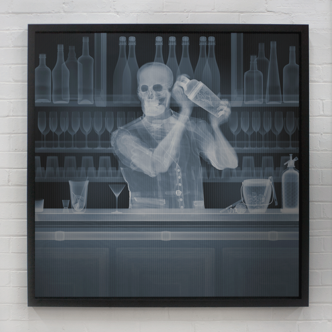 Bartender Shaker by Nick Veasey