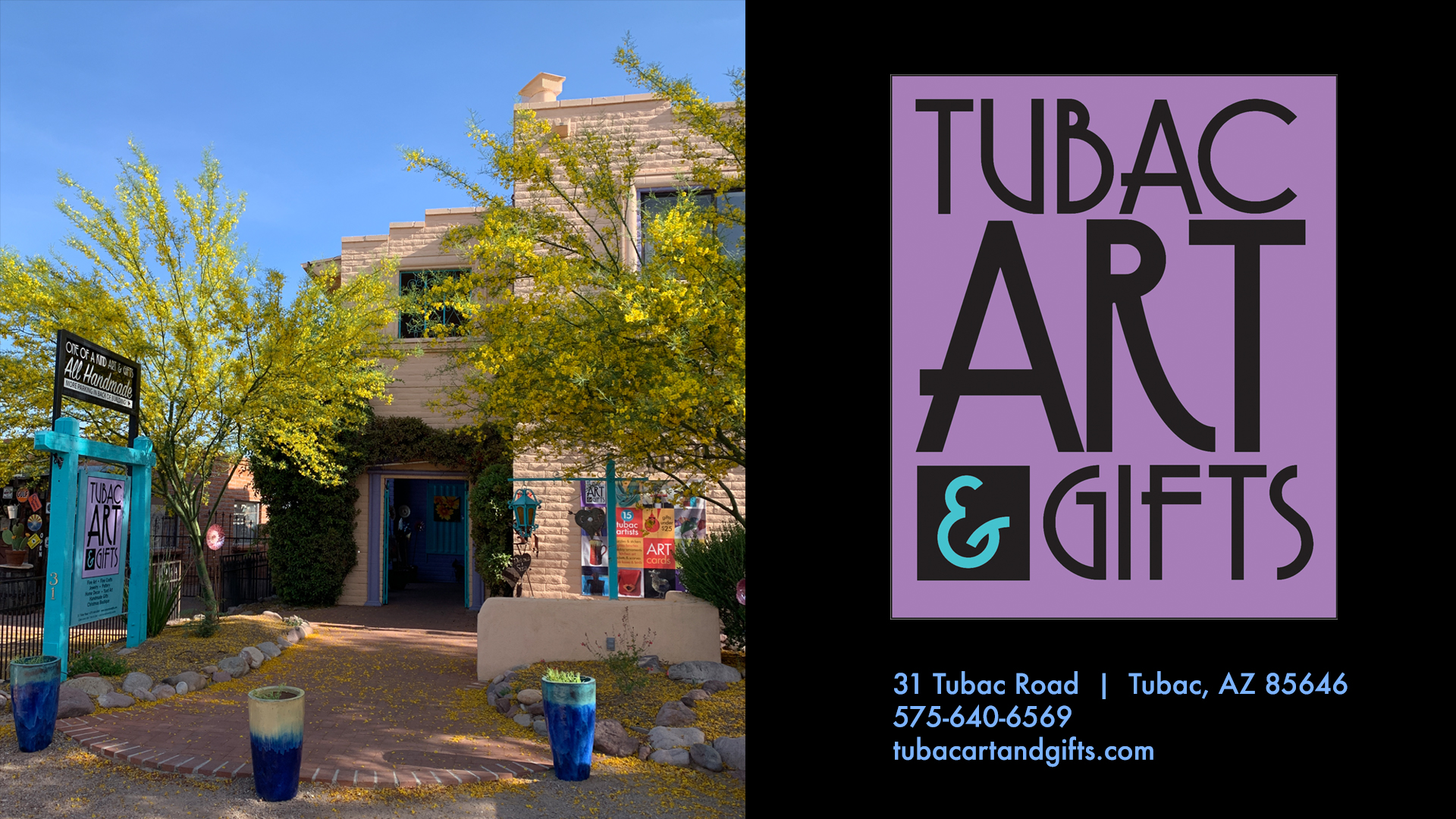 Tubac Art and Gifts gallery and gift shop in Tubac Arizona