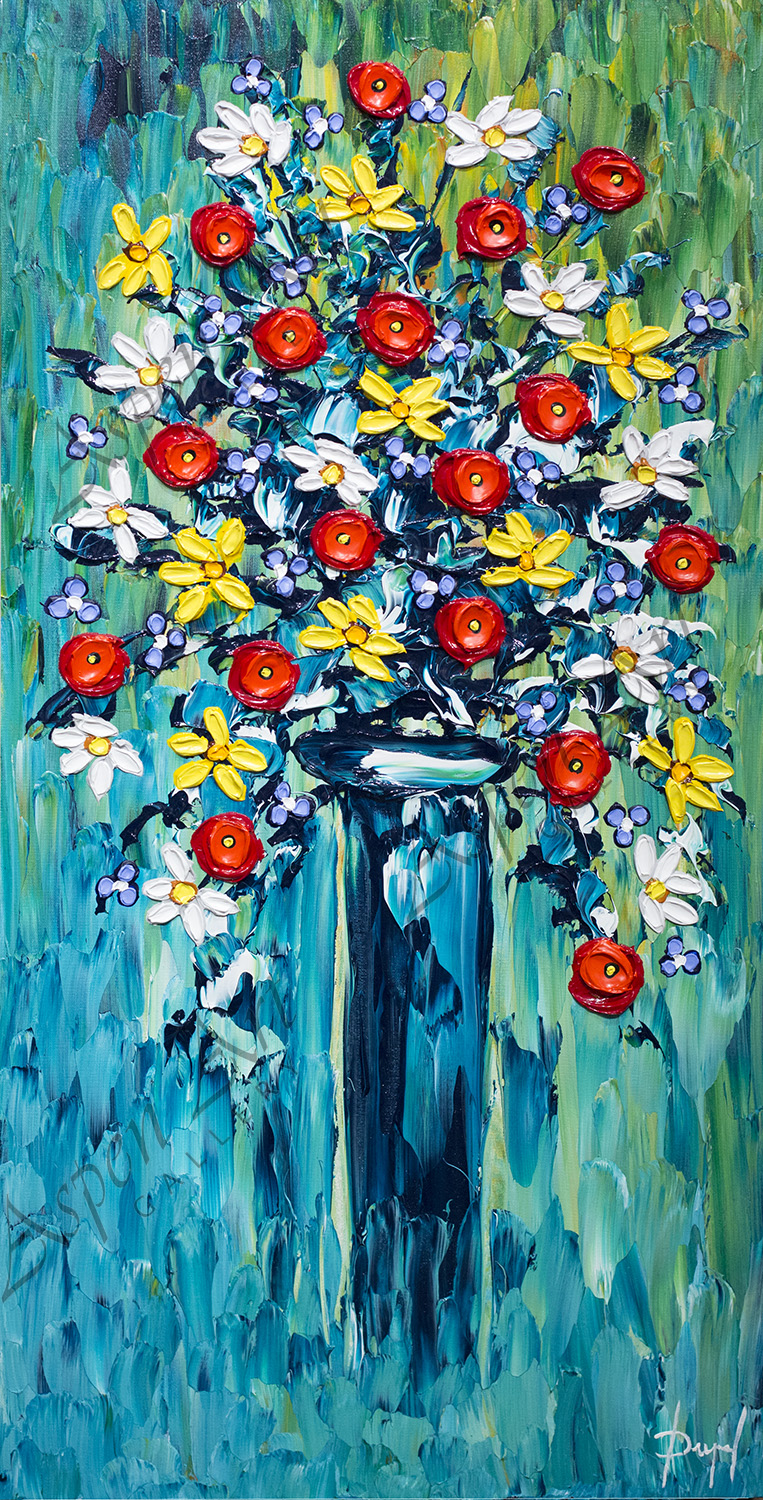 Bouquet of Colorful Beauty 40x20