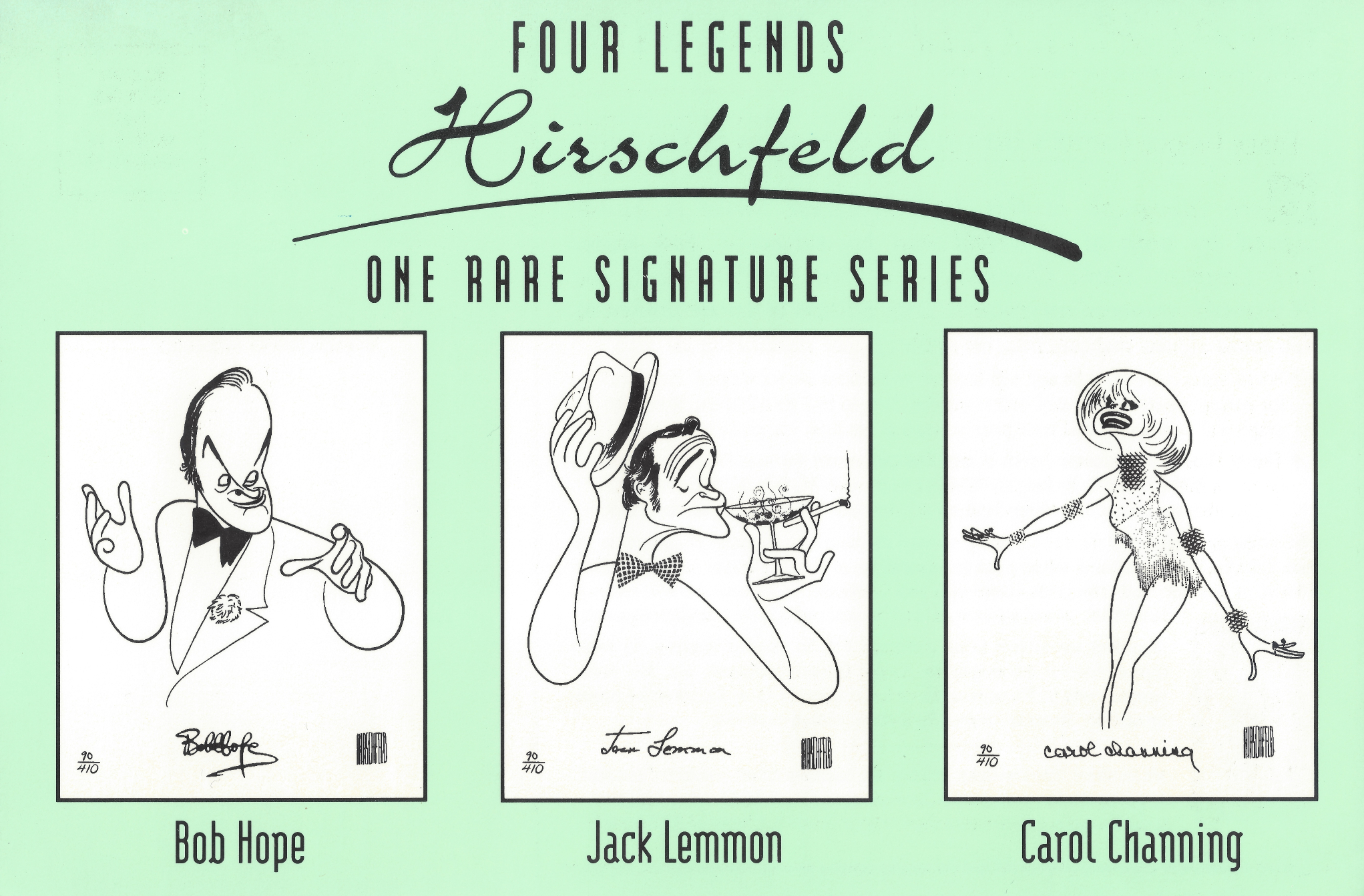 The Al Hirschfeld Signature Series by Al Hirschfeld | ArtCloud