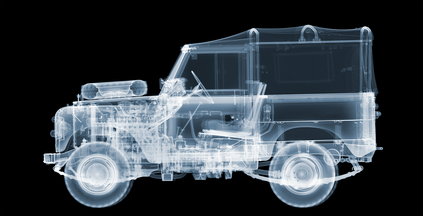 Land Rover Surfer by Nick Veasey