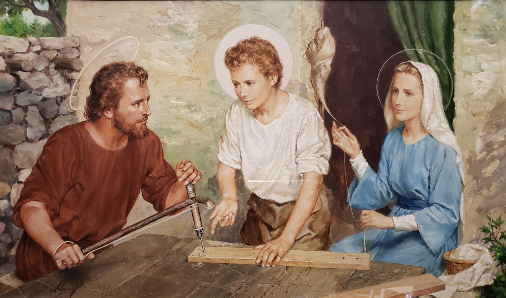 The Holy Family by William E. Luberoff | ArtCloud