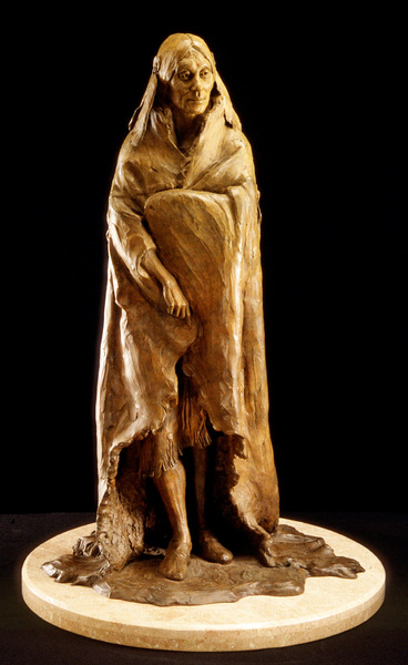 Shoshoni Woman by Barry Eisenach | ArtCloud