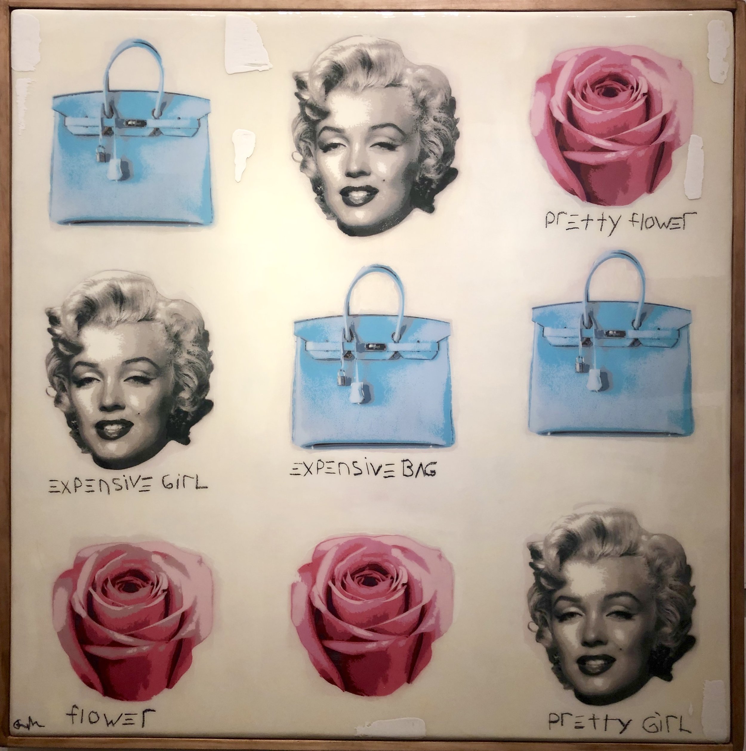 Expensive Bag, Pretty Girl 50x50