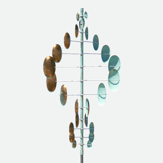 Double Helix Vertical by Lyman Whitaker