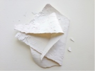 Laurel Sucsy abtract paper mache sculpture