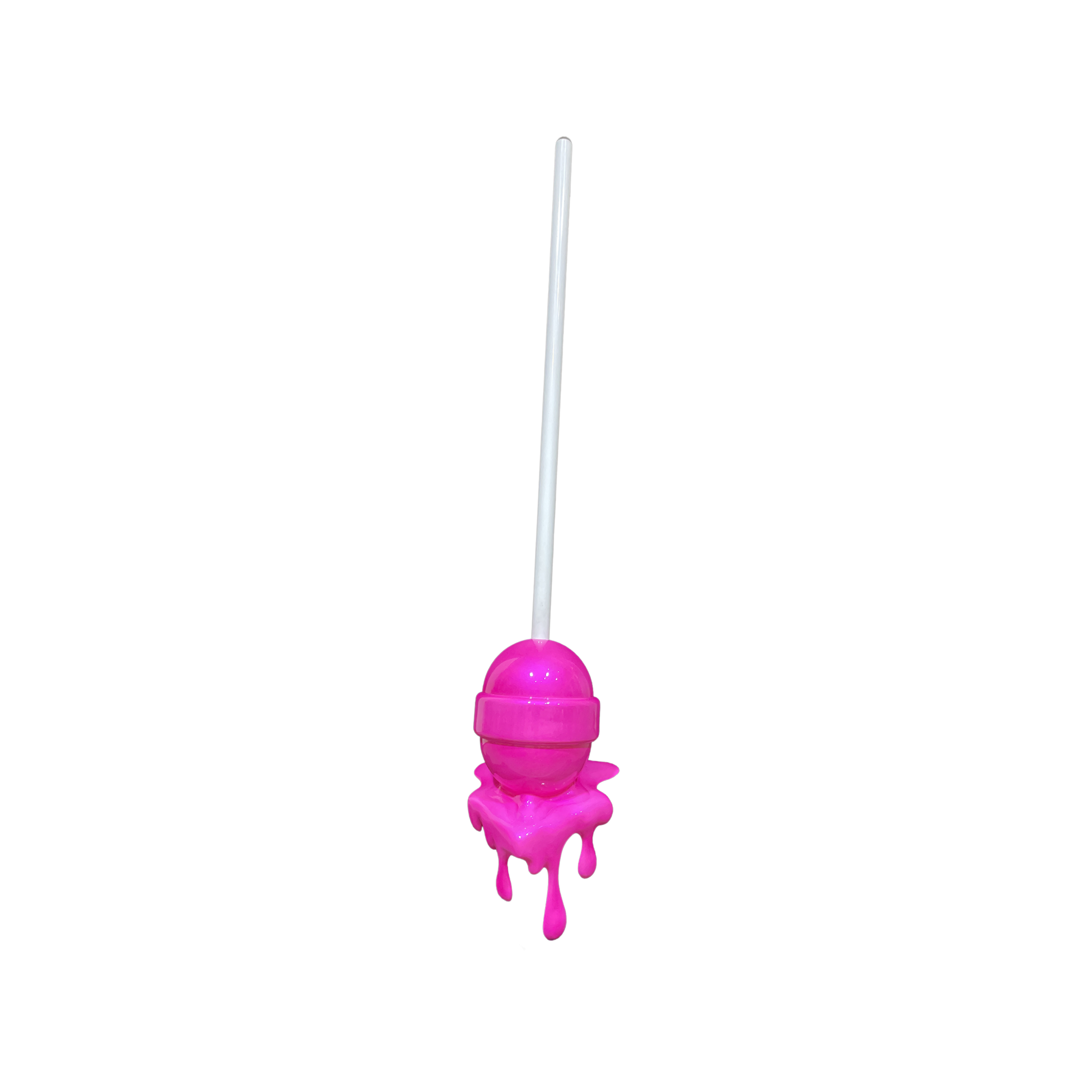 Hot Pink Medium Lollipop by Lollipops by Elena Bulatova ArtCloud