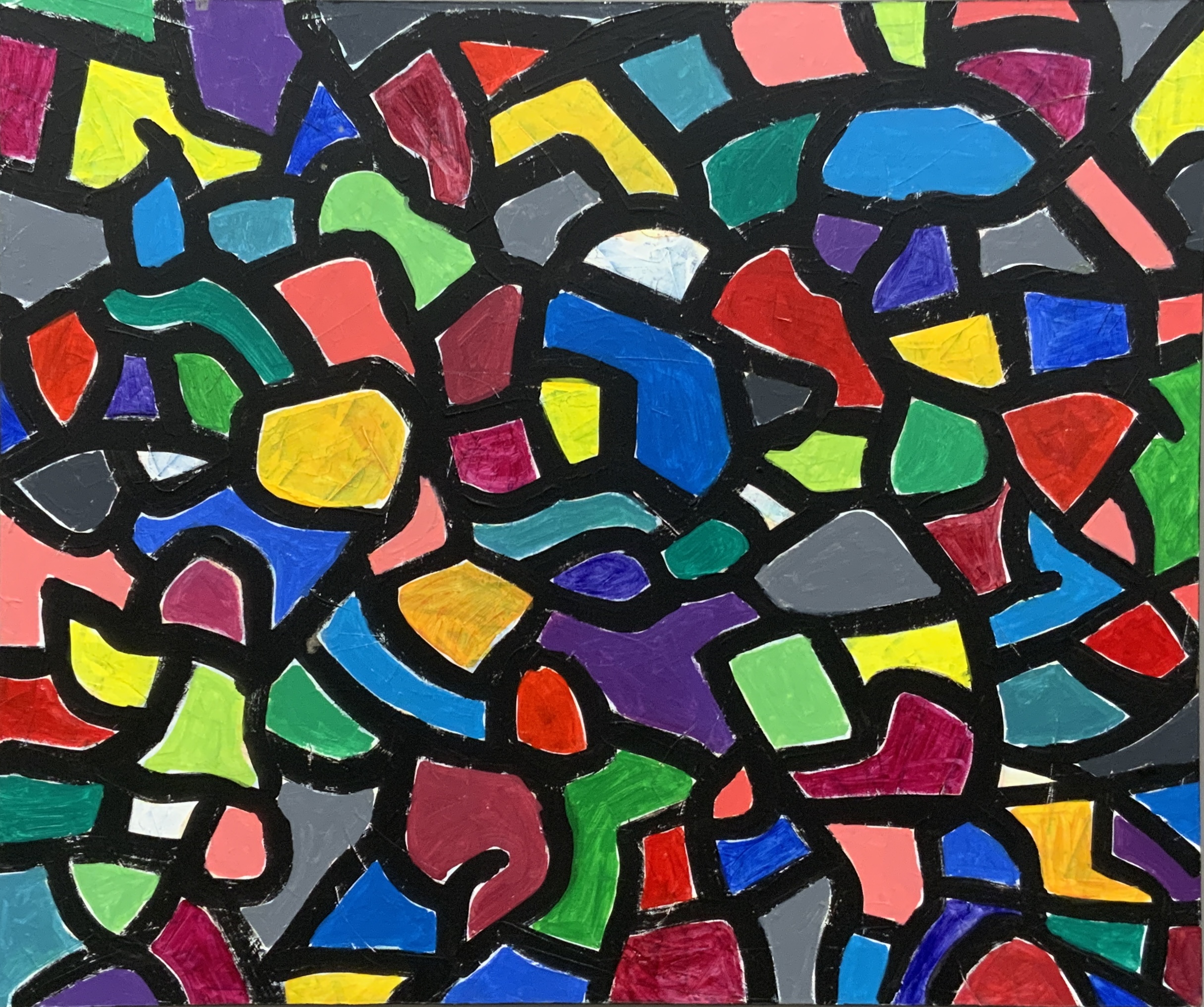 Acrylic Stained Glass III Circa 2000 by ArtCloud