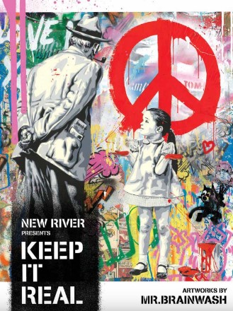 Keep it Real exhibition catalog with Mr. Brainwash