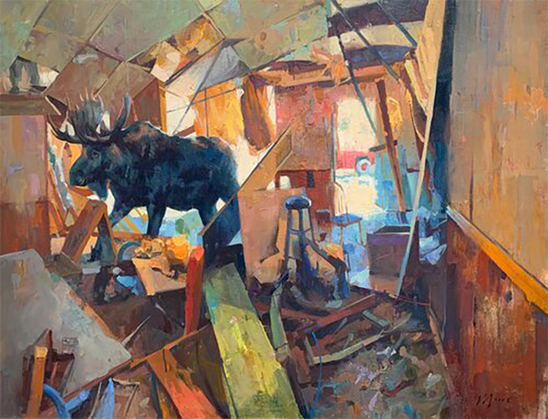 Gallery_Wild_Larry_Moore_Artist_Painting_Michael