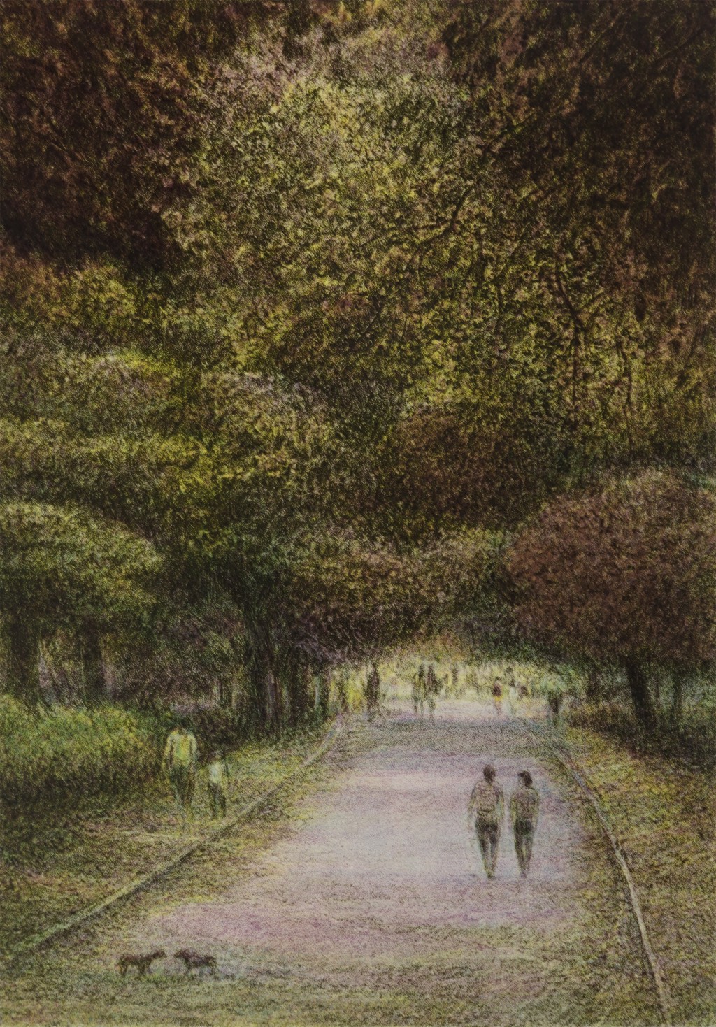 Path (Suite of 2) by Harold Altman | David Barnett Gallery