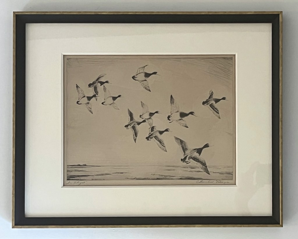 In Flight by Churchill Ettinger