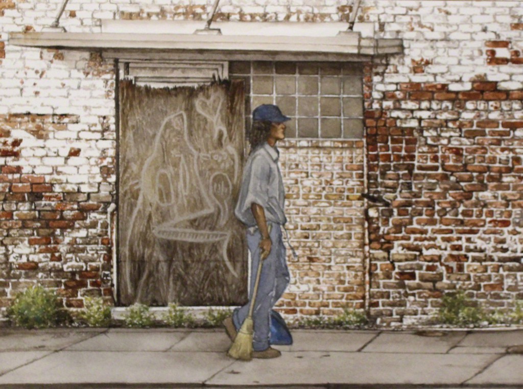 Sweeping Up by Shirley Rabe' Masinter