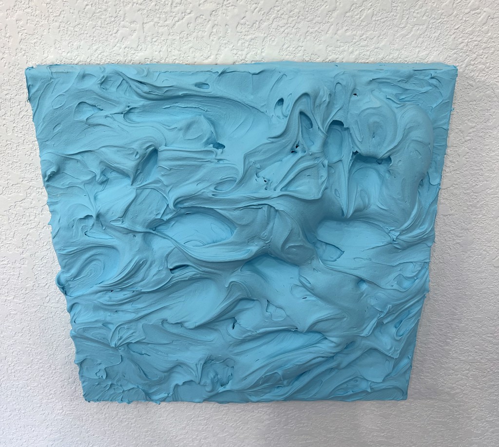 Ice Blue Excess by Chloe Hedden