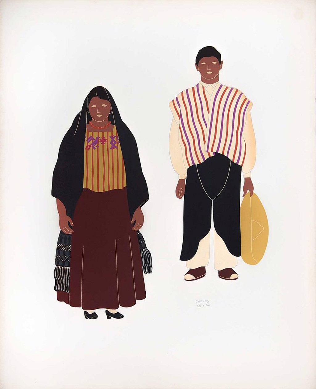 Aztecs of the State of Mexico by Carlos Mérida