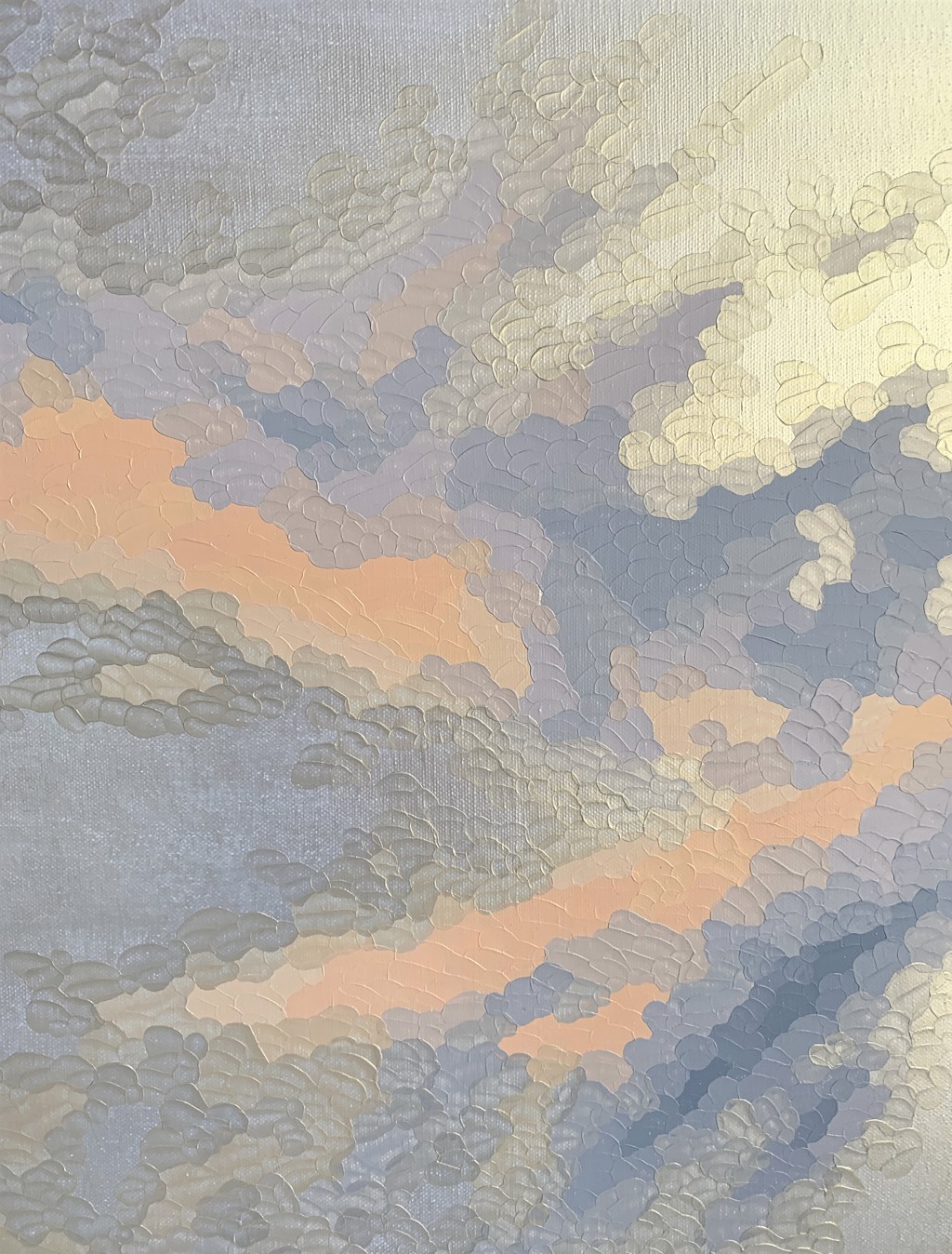 Impermanence (gold) by Elaine Coombs