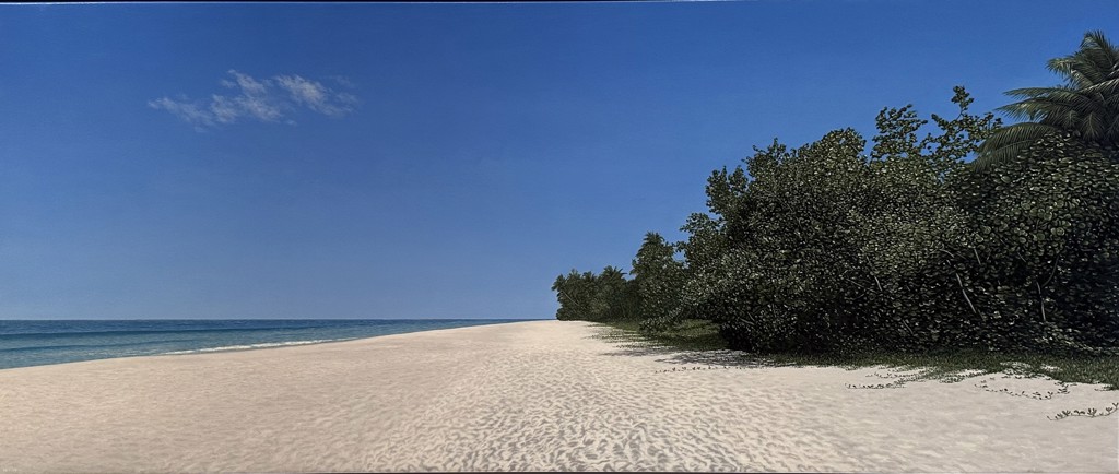 Blue Sky, White Sand by Renato Meziat
