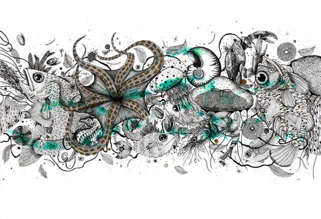 Liquid Universe 3 by Giulia Ronchetti