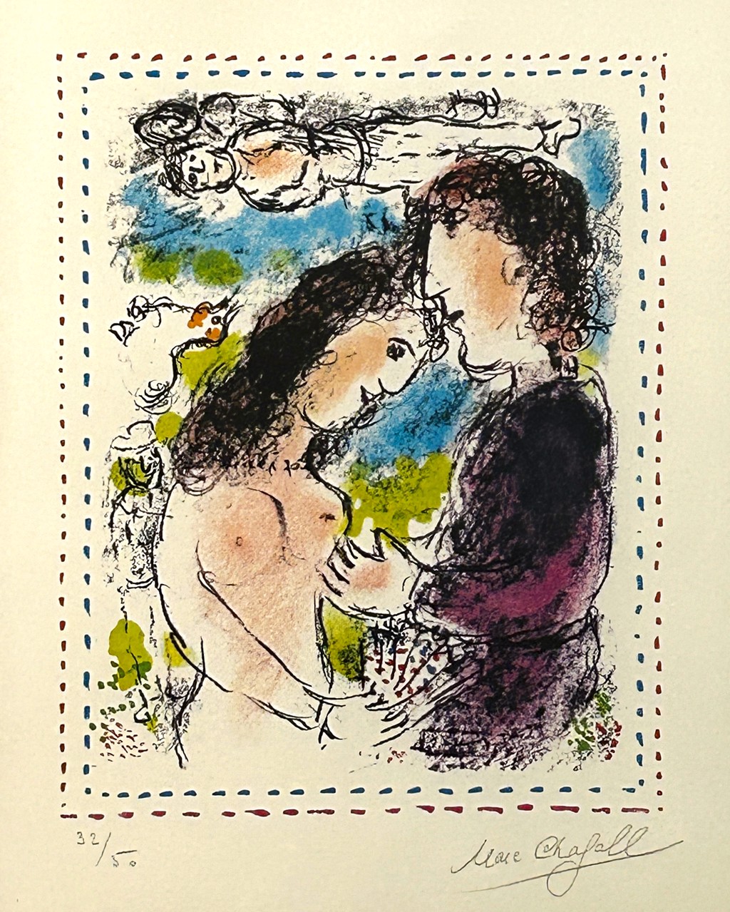 Marc Chagall リトグラフ 1887-1985 シャガール　絵画 Marc Chagall リトグラフ 1887-1985 シャガール 絵画