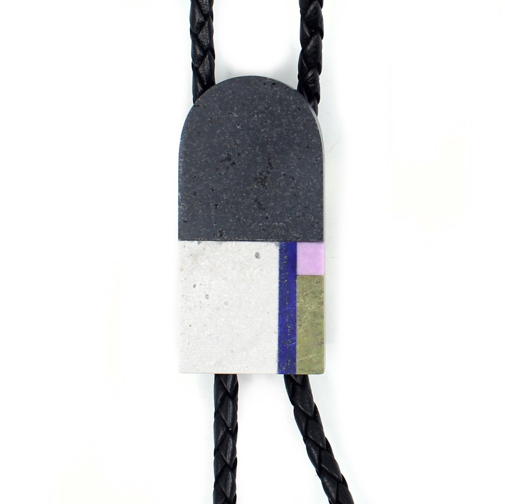 Multi-Stone Bolo by Alison Jean Cole