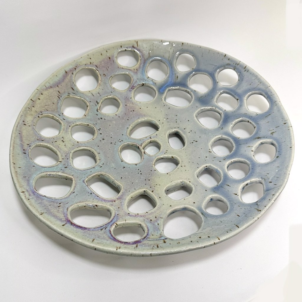 Shigaraki Wall Plate by Darshana Patel