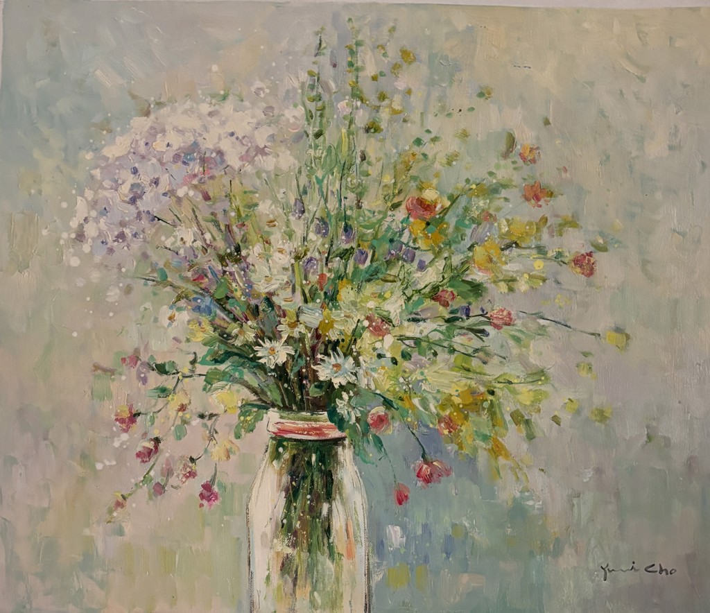 FLORAL STILL LIFE I by YUNI CHO