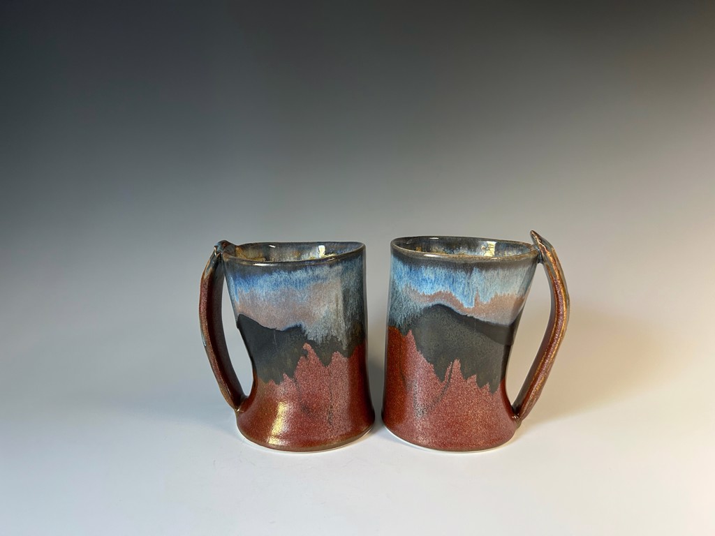 Zen Mug 14oz #2303 and #2304 (SOLD!) by YiFenn Strickland