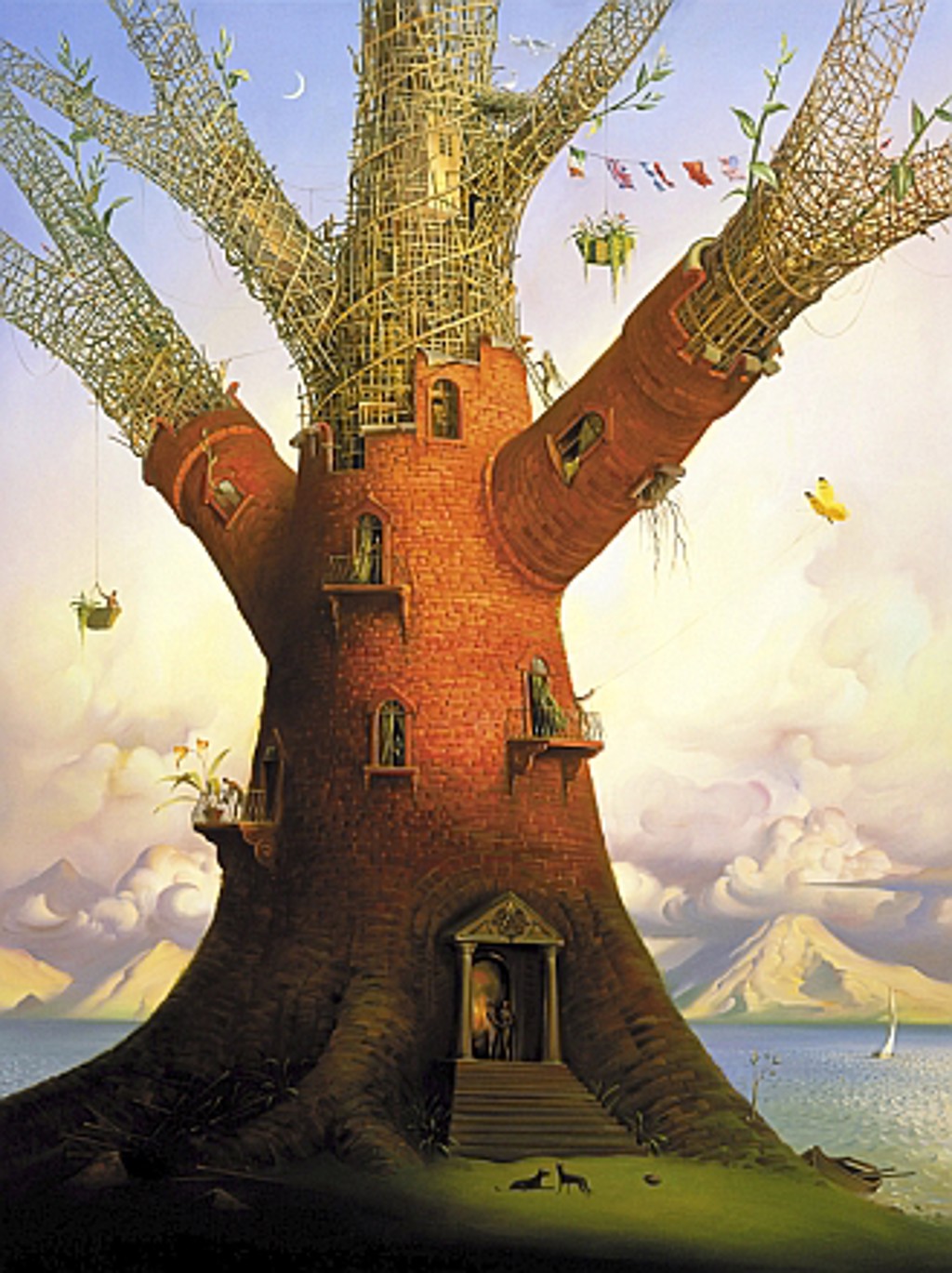 Family Tree by Vladimir Kush | THE LONGWORTH GALLERY