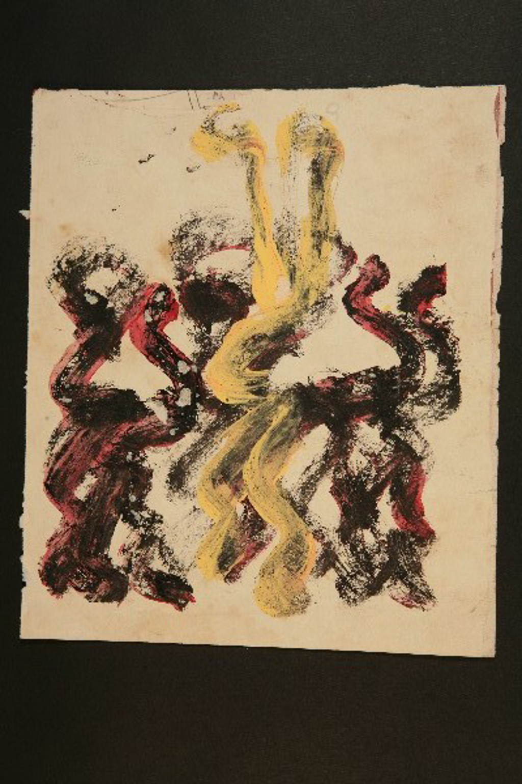 Drawing from the 1990's #87 by Purvis Young (1943 - 2010)