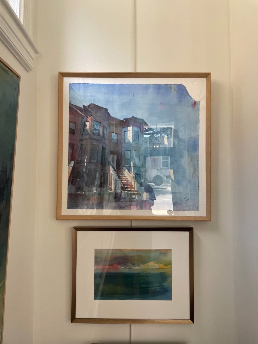 Blue Brownstone by Christopher St. Leger