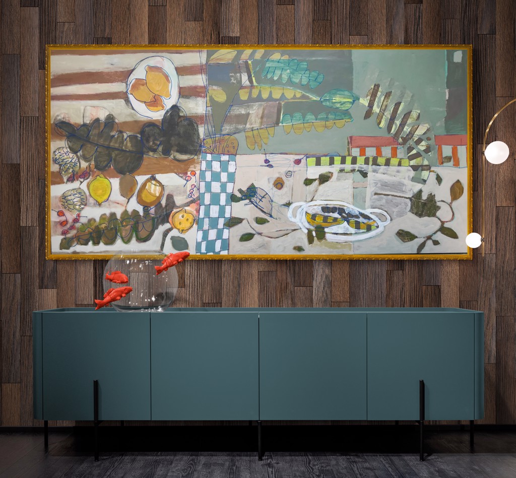 Lemon Tree with Cherries, Bananas and Brazil Nuts by Rachael Van Dyke