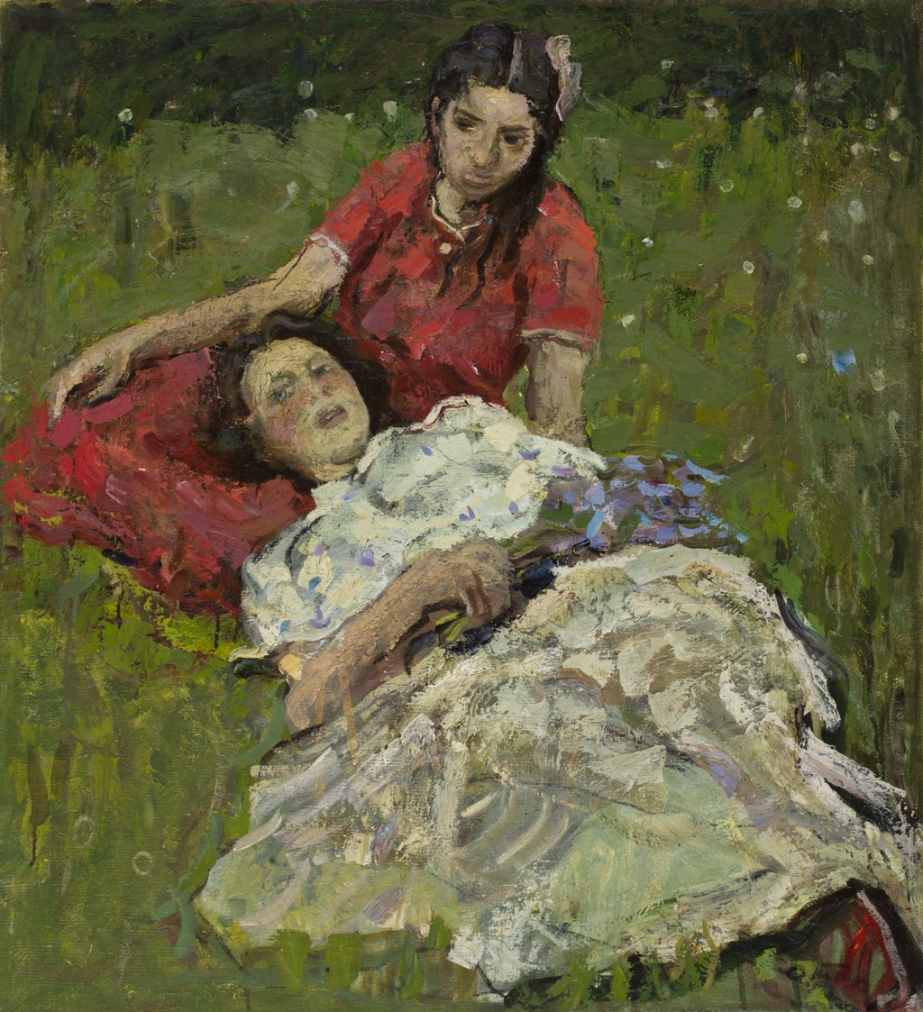 Two Girls by Aleksei Tkachev