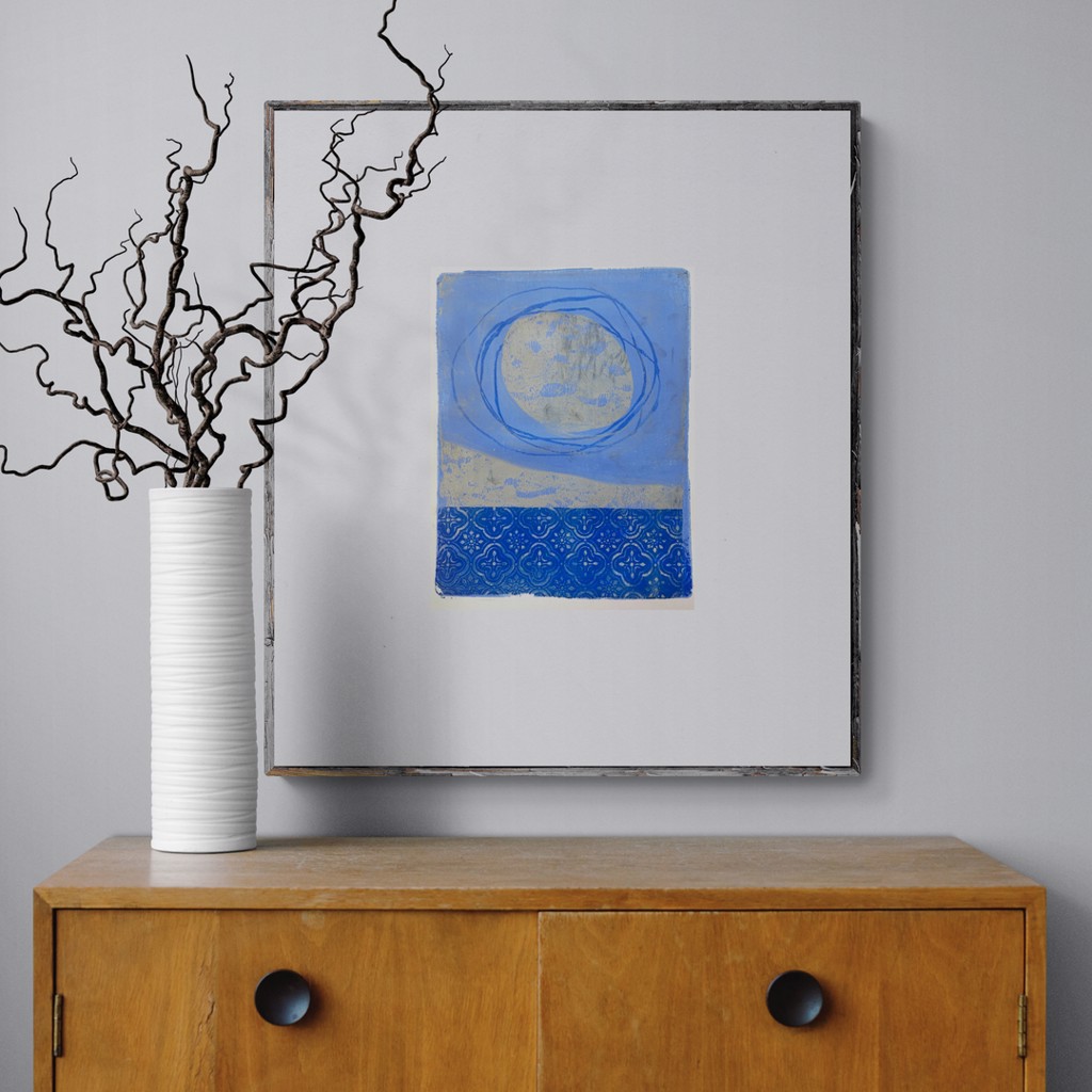 Moon Over Arctic, The Arctic Circle by Rachael Van Dyke