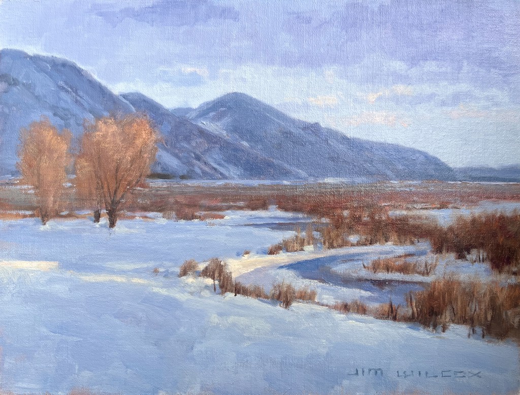 Painter R. Wilcox North Park - Jackson Hole by Jim Wilcox | Wilcox Gallery