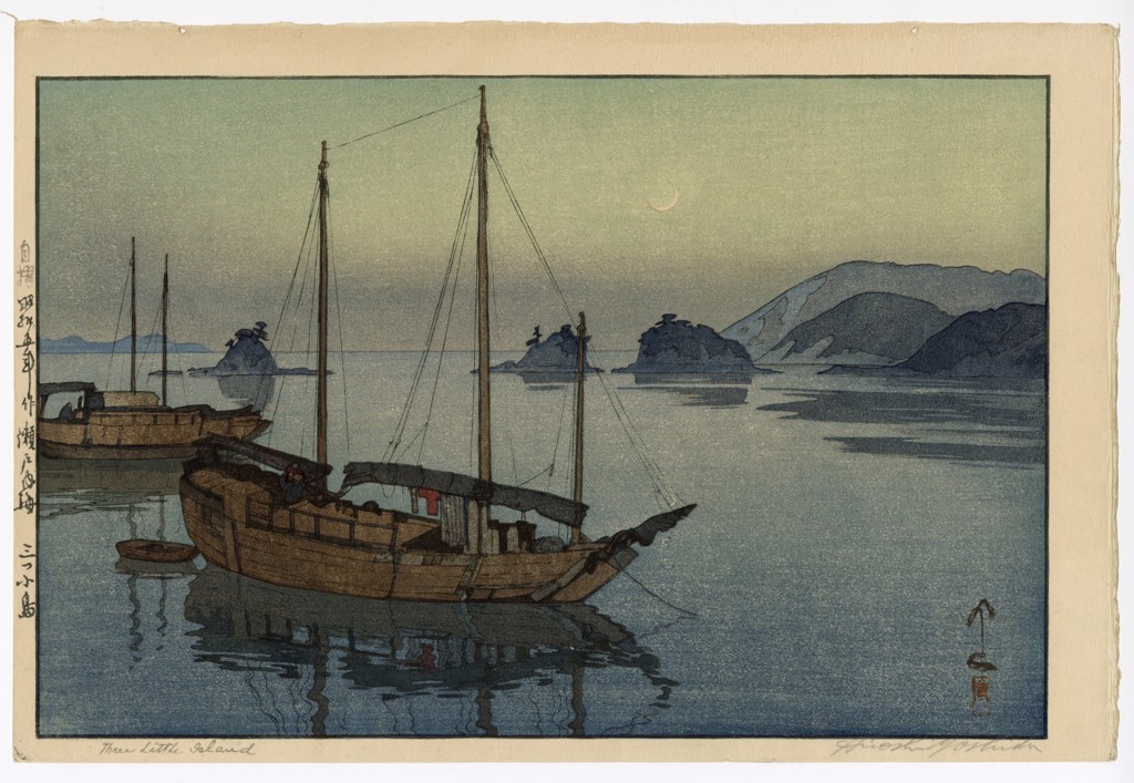 Three Little Islands by Hiroshi Yoshida | The Art of Japan