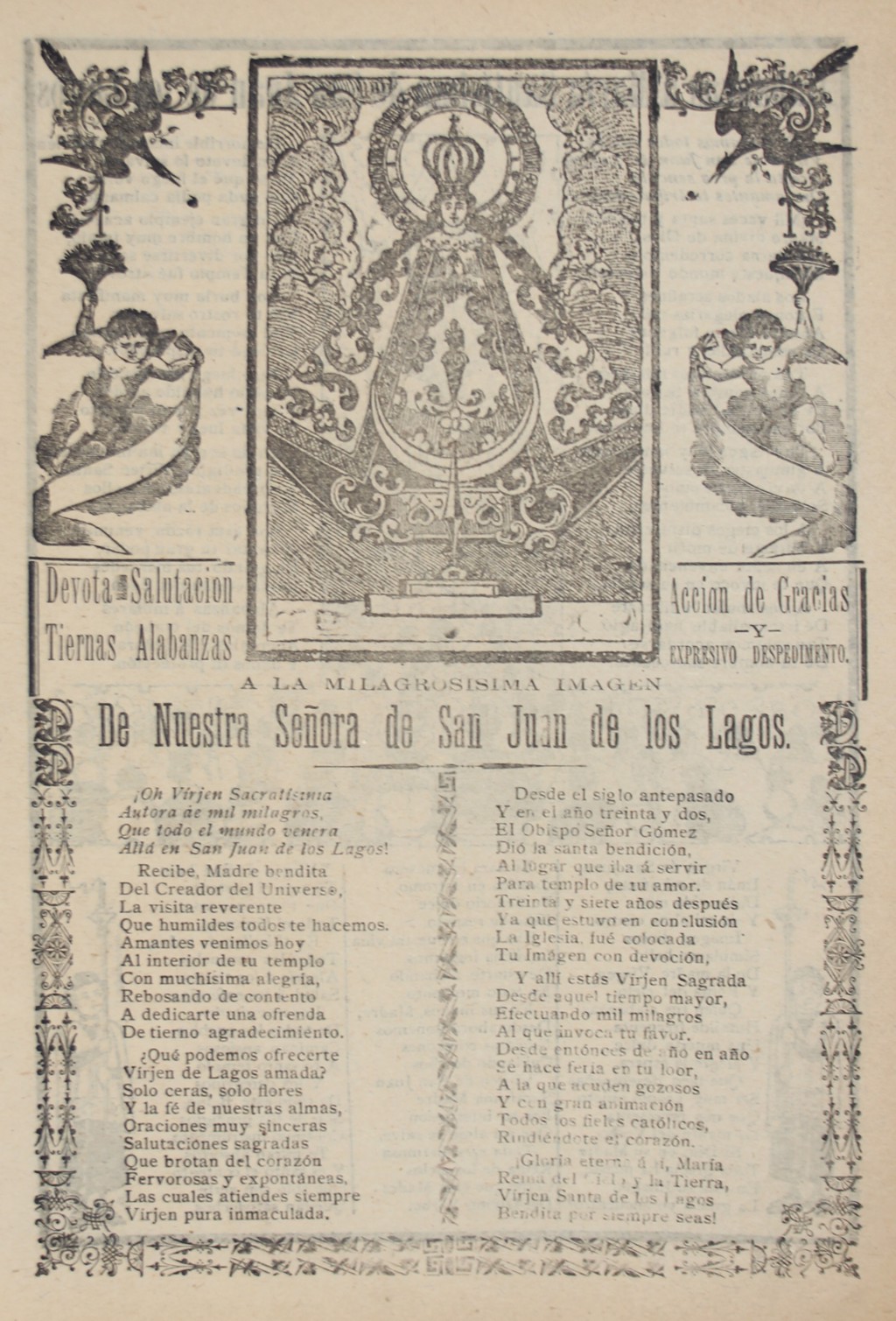 Nuestra Señora de San Juan de los Lagos by José Guadalupe Posada