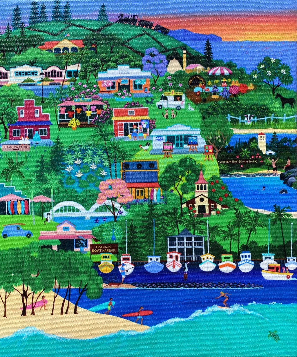 North Shore Oʻahu by Rosalie Prussing | Sunshine Arts Gallery