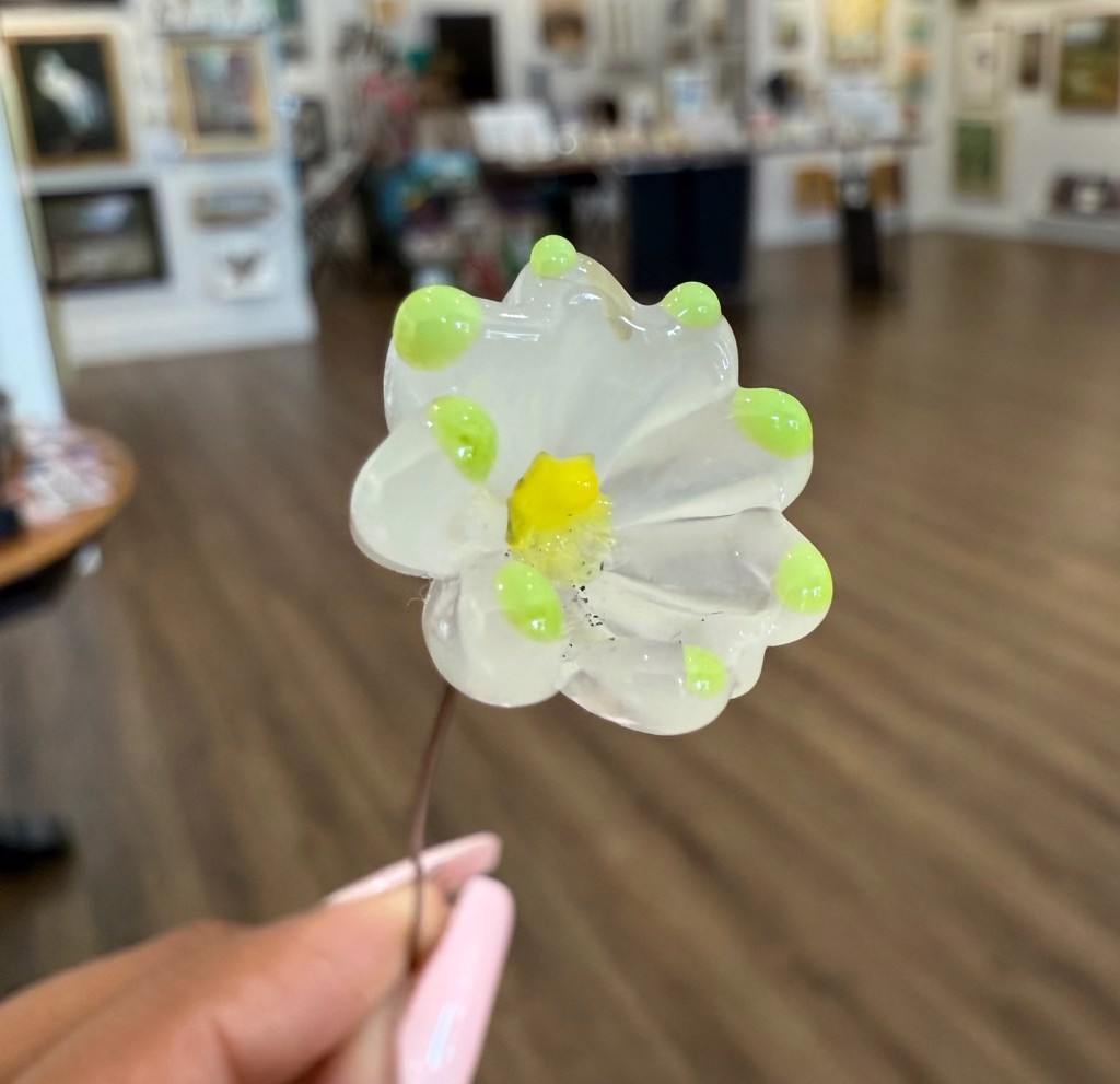 Wildflower Glass Flower by Emelie Hebert