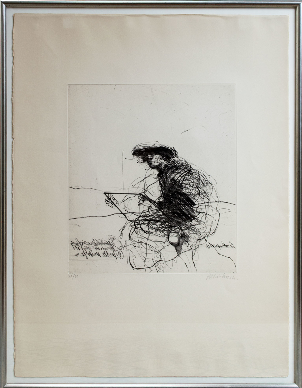 Le Peintre Attentif by Claude Weisbuch | David Barnett Gallery