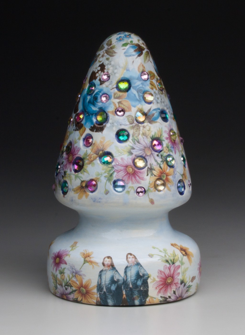 Blue Boys Butt Plug with Fake Gems by Larry Buller | Eutectic Gallery Blue Boys Butt Plug with Fake Gems by Larry Buller | Eutectic Gallery
