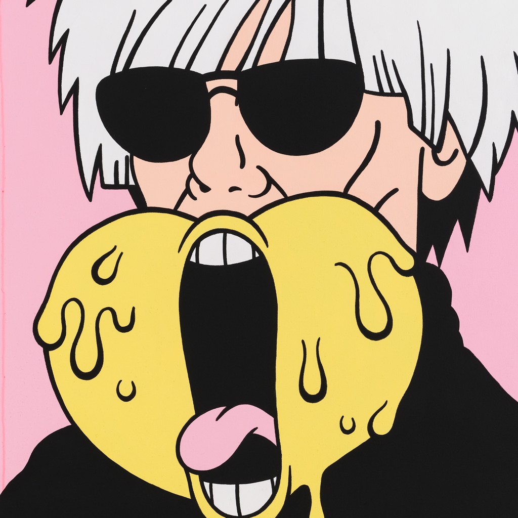 Wharhol Screaming Heart (Yellow) by Antoine TAVA