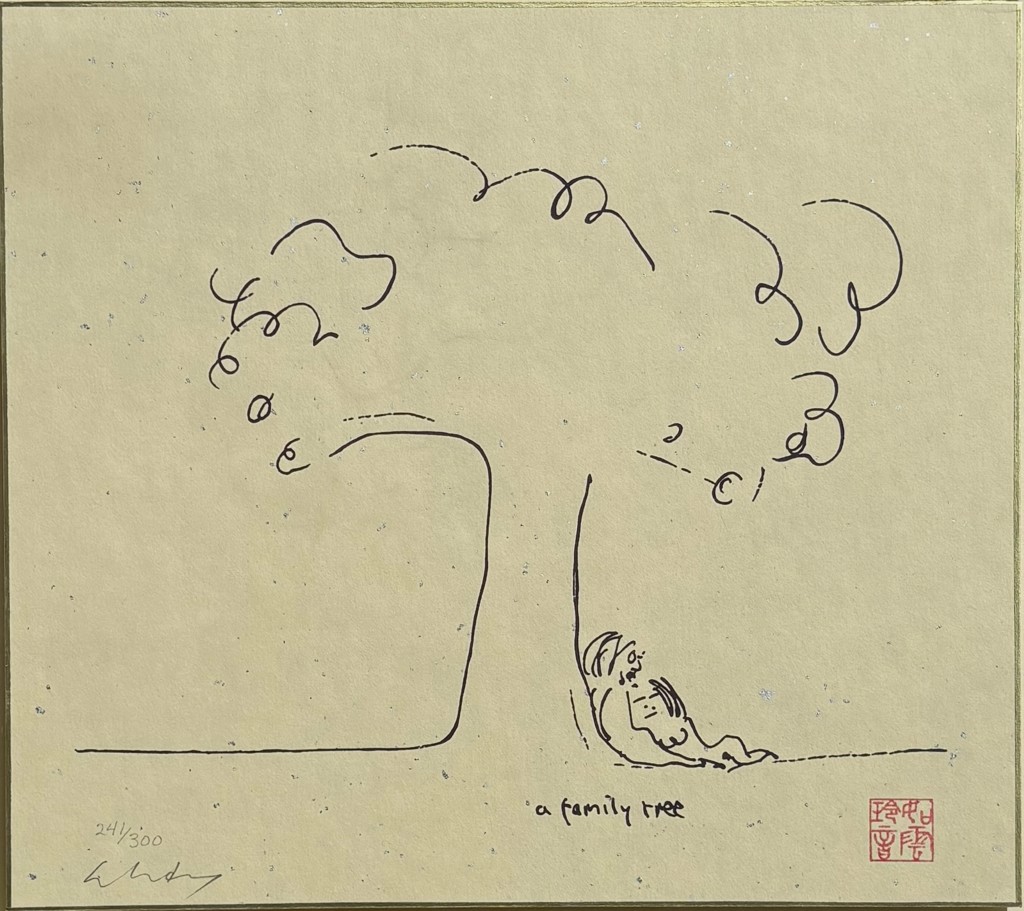 Family Tree (Framed) by John Lennon | Pacific Edge Gallery