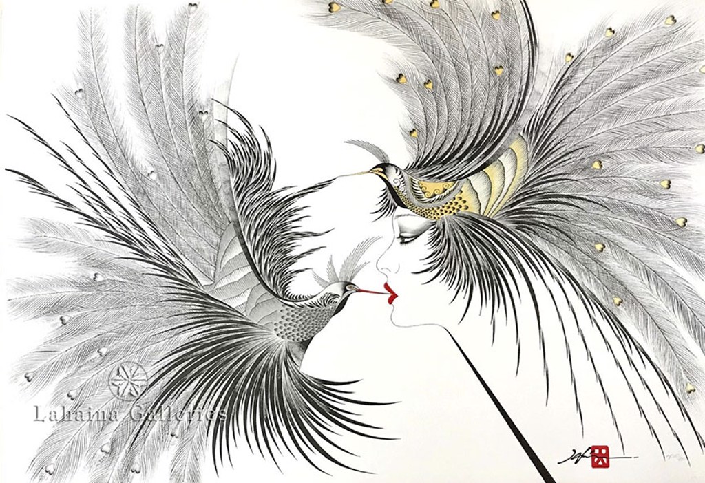 The Double Kiss by Hisashi Otsuka | Lahaina Galleries