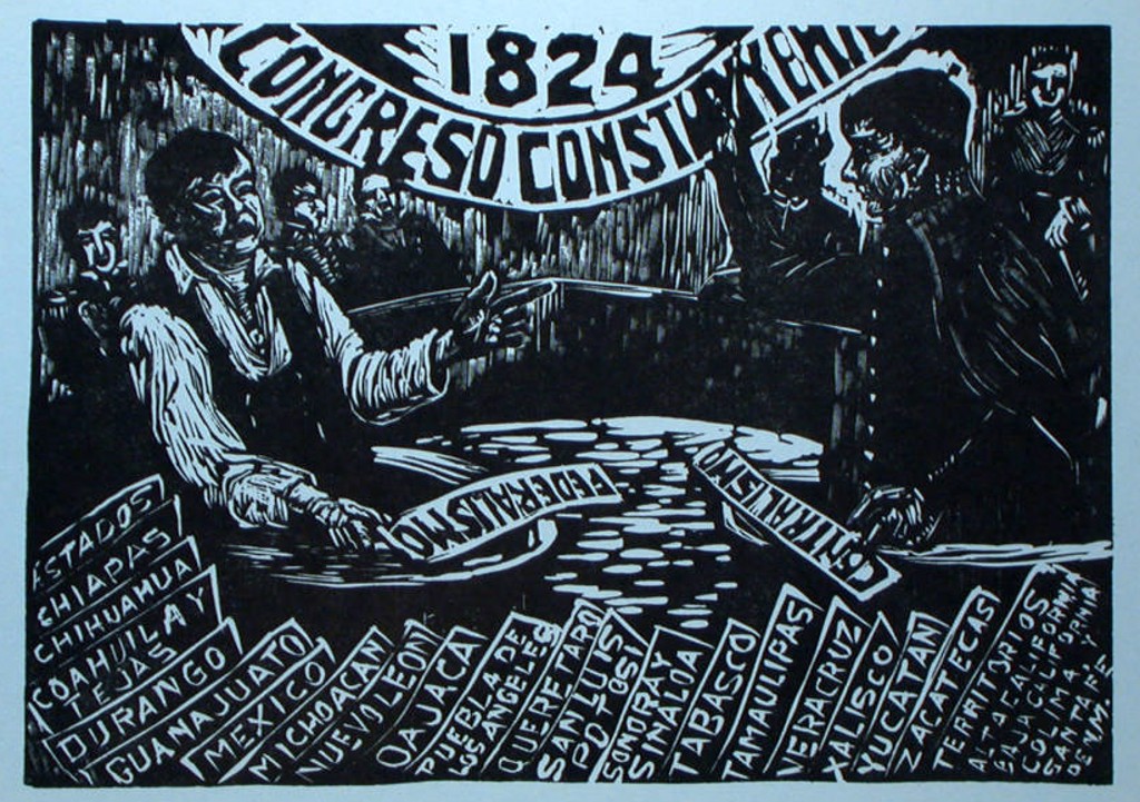 La Constitución de 1824 by Elena Huerta